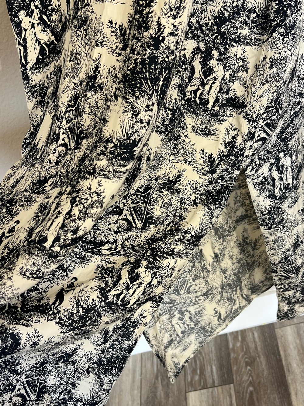 NWT J. Crew Bungalow long sleeve belted maxi dress toile drapey viscose twill L - Picture 13 of 15